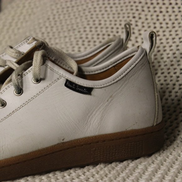 Paul Smith Miyata Two-Tone Leather Sneakers - Picture 2 of 4